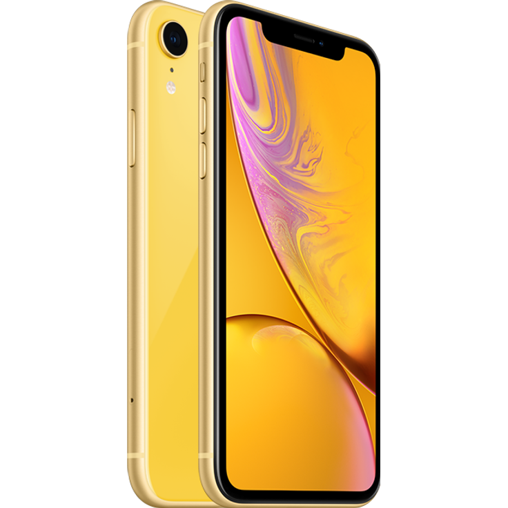 Apple iPhone XR Smartphone 15,49cm (6,1 Zoll) LCD-Display, 64GB interner Speicher, 3GB RAM, iOS 12, Gelb – Bild 3