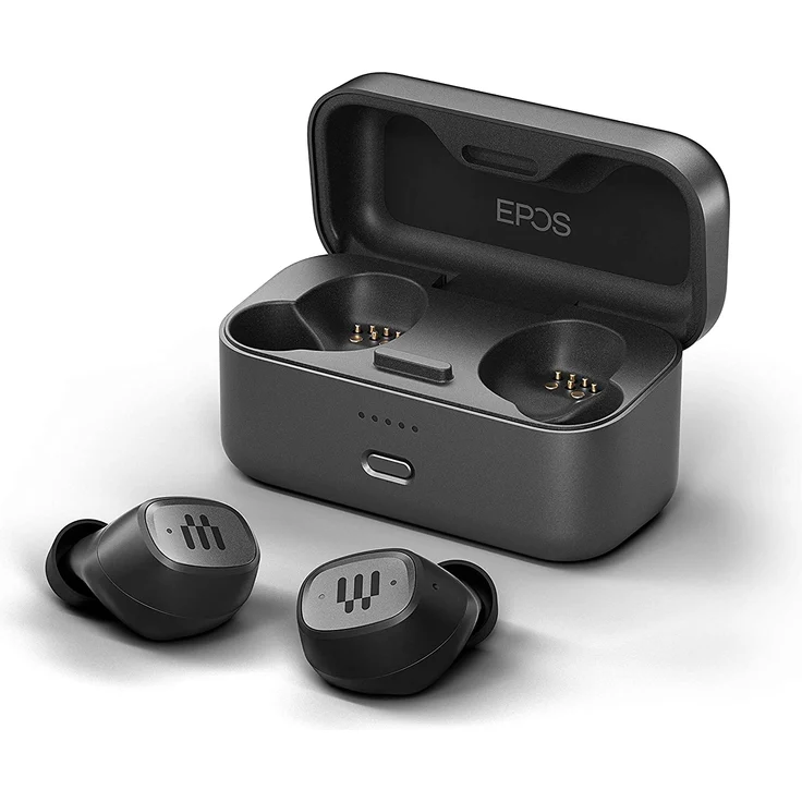 EPOS Sennheiser GTW 270 True Wireless In-Ear-Kopfhörer mit Bluetooth, Mikrofon, spritzwassergeschützt, schwarz – Bild 1