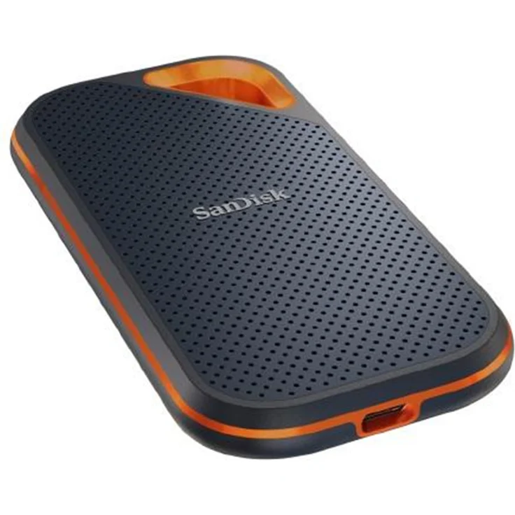 SanDisk Extreme PRO Portable - Solid-State-Disk - verschlüsselt - 1 TB - extern (tragbar) - USB 3.2 Gen 2x2 - 128-Bit AES (SDSSDE81-1T00-G25) – Bild 2