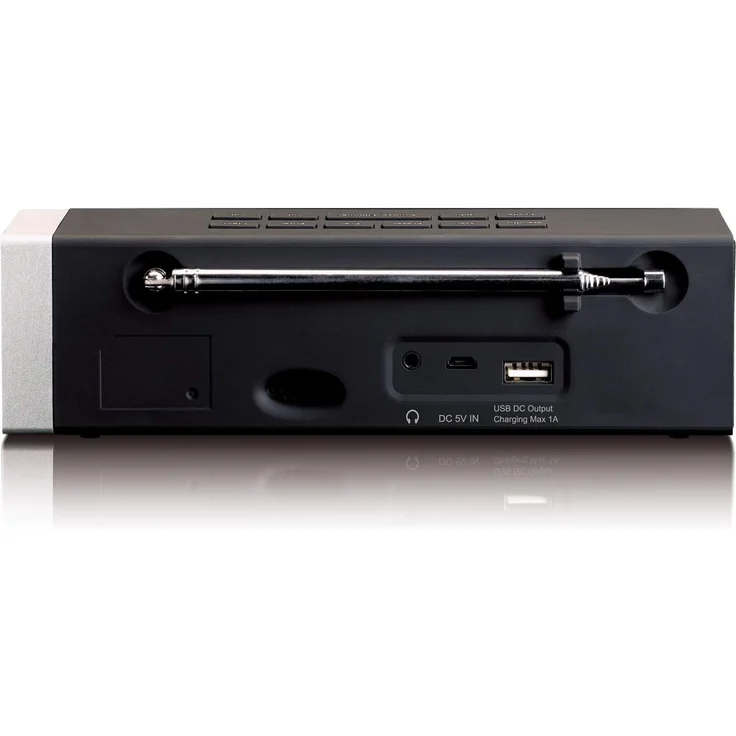 Lenco CR-630BK Radiowecker, LCD-Display, schwarz – Bild 3