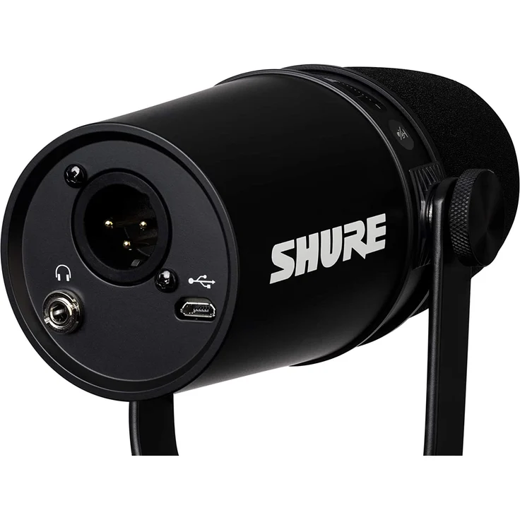 Shure MV7 Podcast-Mikrofon schwarz – Bild 2