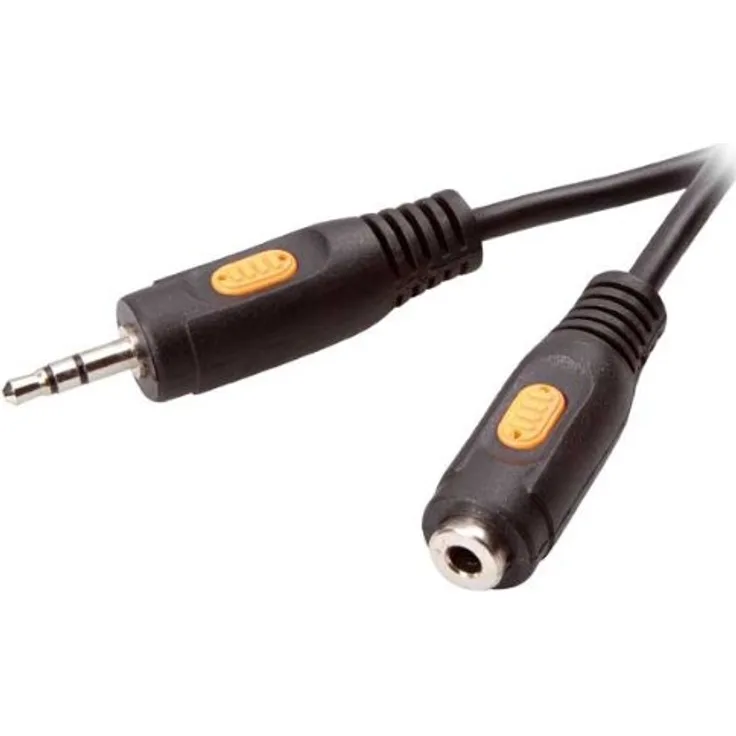 Vivanco Audio Verlängerungskabel 3.5 mm Klinken Stecker-Kupplung 3.0 m