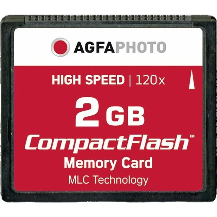 AgfaPhoto 120x High Speed MLC Compact Flash (CF) 2 GB Speicherkarte