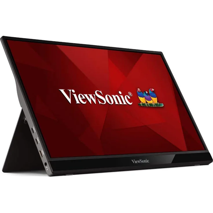 ViewSonic VG1655 - LED-Monitor - 39.6 cm (15.6'') (15.6'' sichtbar) - 1920 x 1080 Full HD (1080p) - IPS - 250 cd/m² - 800:1 - 14 ms - HDMI, USB-C - Lautsprecher – Bild 5