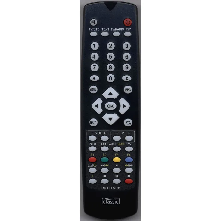 Ersatz Fernbedienung passend NUR für TRIAX - HIRSCHMANN S-HD 25 / TRIAX-HIRSCHMANN S-HD 204/ RC089663B /GRAN PRIX Receiver HDS 980T2