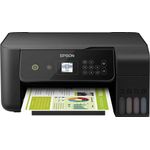 Epson EcoTank ET-2721 (3-in-1) Multifunktionsdrucker - (Tintenstrahl) Farbe, Druckgeschwindigkeit: 10 s/w, 5 Farbe, Auflösung: 5760 x 1440, USB, WLAN, Mobile Print, AirPrint, Wi-Fi Direct (C11CH42408)