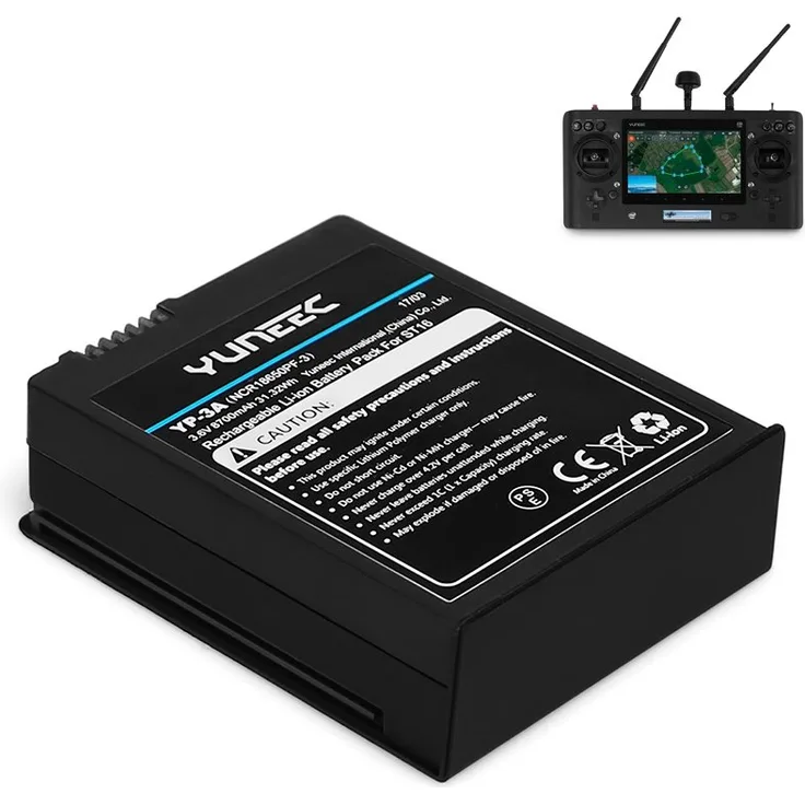 Yuneec Li-Ion Akku für Fernsteuerung ST16S, 8700mAh schwarz
