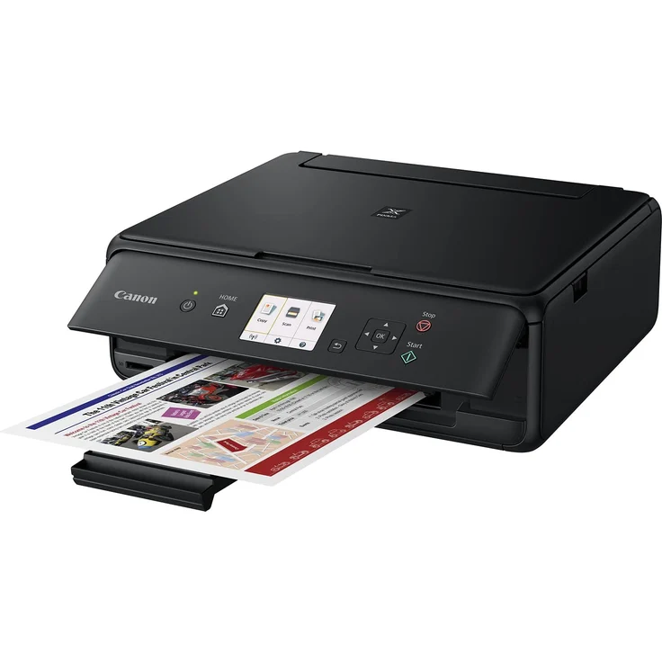 Canon PIXMA TS5050 (3-in-1) Multifunktionsdrucker - (Tintenstrahl) Farbe, Druckgeschwindigkeit: 12,6 s/w, 9 Farbe, Auflösung: 4800 x 1200, USB, WLAN, AirPrint, Mobile Print, Wi-Fi Direct, Cloud Print (1367C006) – Bild 3