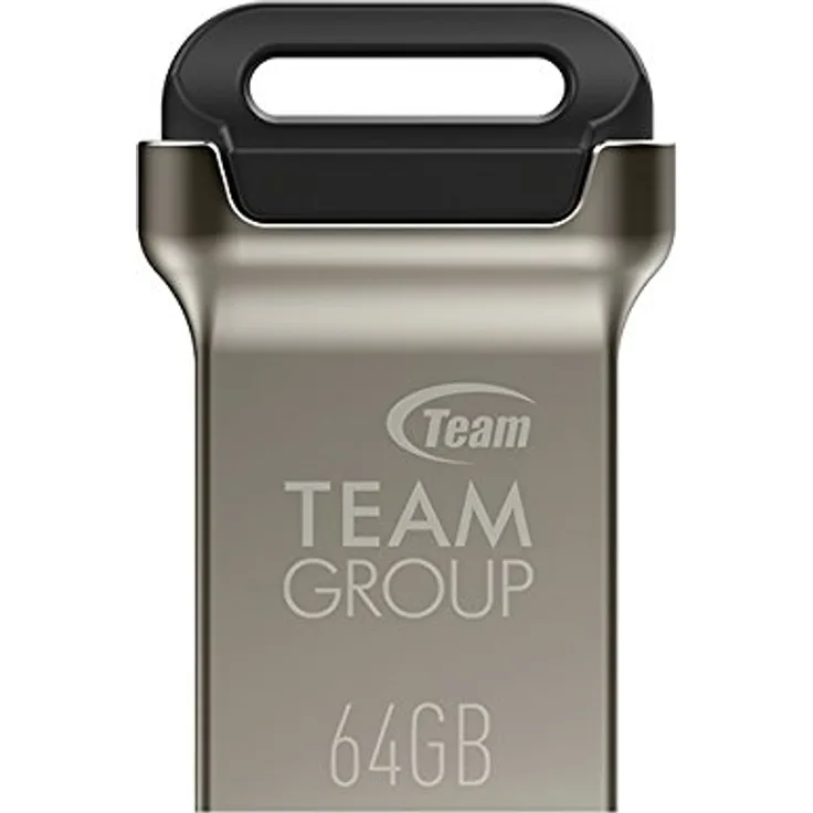Team Group C162 64GB USB-Stick USB Typ-A 3.0 (3.1 Gen 1) Schwarz - USB-Sticks (64 GB, USB Typ-A, 3.0 (3.1 Gen 1), 85 MB-s, Kappe, Schwarz)