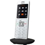 Gigaset CL660HX Universal-Mobilteil, Ladeschale, Steckernetzteil, VoIP-Telefon, silber