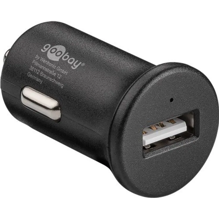 Goobay 45162 Quick Charge QC3.0 USB-Autoschnellladegerät, lädt bis zu 4x schneller als Standardladegeräte