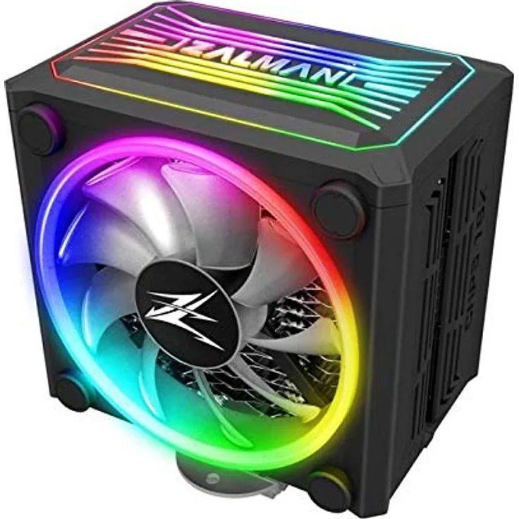 Zalman CNPS16X CPU-Kuehler - schwarz Prozessor Kühler 12 cm (CNPS16X BLACK)