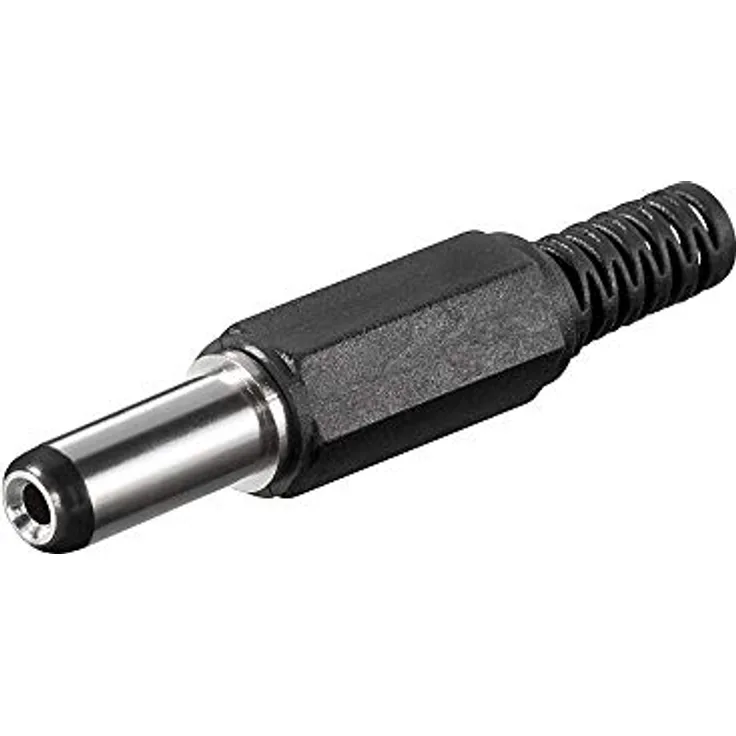 Goobay DC 2114 K DC-Stecker mit Knickschutz Bohrung 2,1
