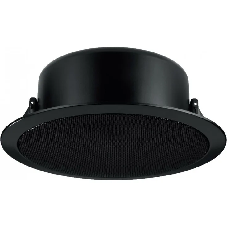 Monacor EDL-11TW-SW PA-Deckenlautsprecher Einbau-Lautsprecher - 10 Watt - schwarz