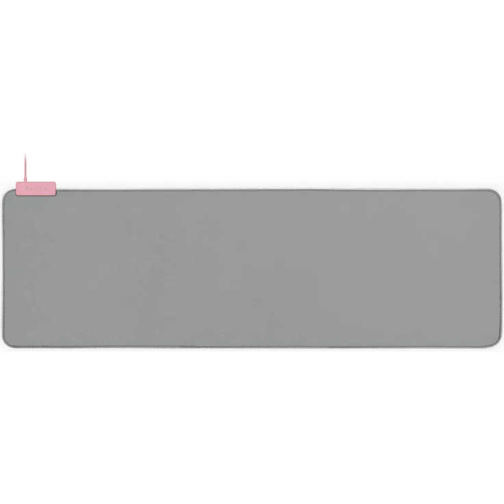 Razer Goliathus Extended Chroma Quartz - Extra große weiche XXL Gaming Maus-Matte mit RGB Beleuchtung (Kabelhalterung, Stoff-Oberfläche, gesteppter Rand, optimiert für alle Mäuse) Pink – Bild 1