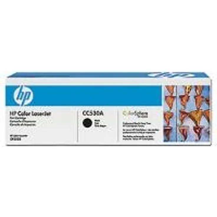 HP 304A Schwarz Original LaserJet Tonerkartusche (CC530A)