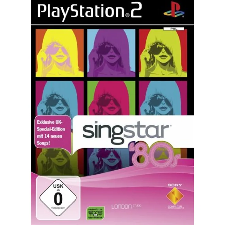 SingStar 80s UK-Version (PS2)