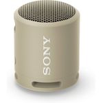 Sony SRS-XB13 Bluetooth-Lautsprecher, tragbar, Extra Bass, 16 Stunden Akkulaufzeit, wasserfest (IP67), Taupe