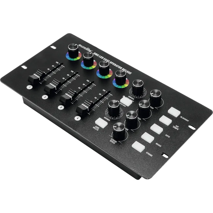 EUROLITE DMX LED EASY Operator Deluxe | DMX-Controller für 4 LED-Scheinwerfer