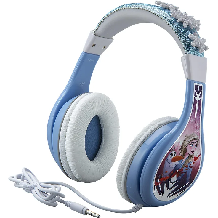 Disney Eiskönigin 2 - Frozen 2 Kopfhörer mit kindgerechter Lautstärkebegrenzung und verstellbarem Kopfband - eKids FR-140V2