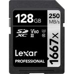 Lexar Professional 1667x 128GB SDXC UHS-II Karte