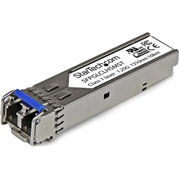 StarTech.com Cisco kompatibles Gigabit SFP Transceiver Modul SM LC - Mini-GBIC bis 10Km - Glasfaser Transceiver mit 1310nm 1000Base-LH