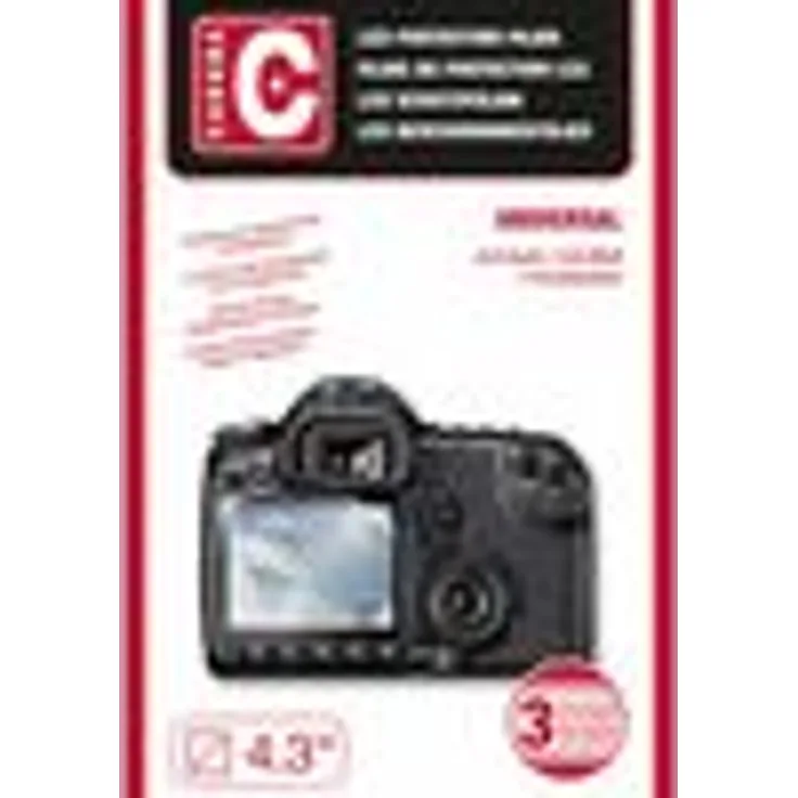 Caruba LCD-Abdeckung Universal. 4,3''