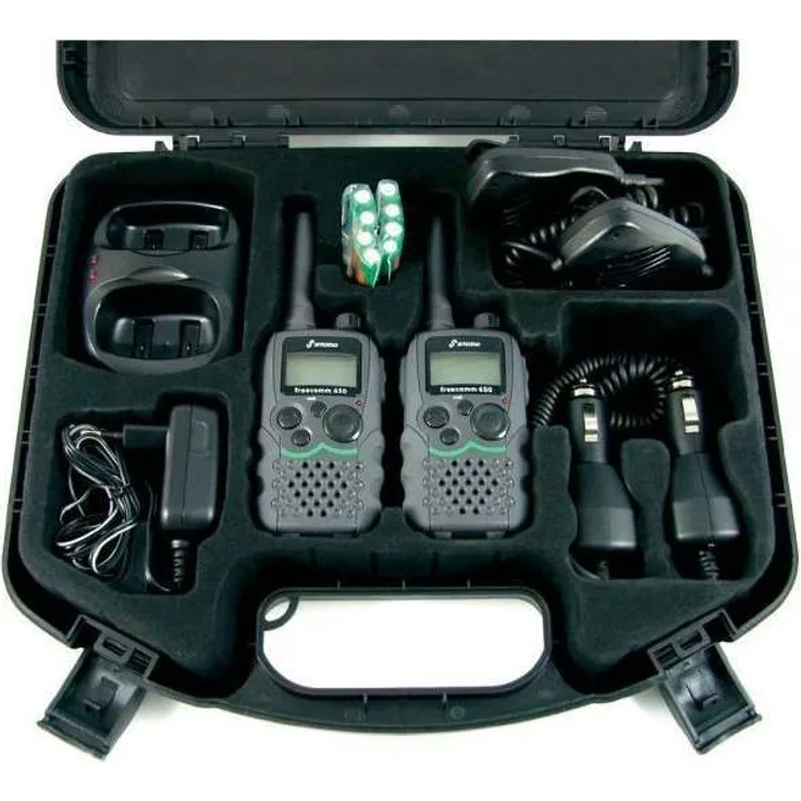 Stabo Freecomm 650 Funkgeräte PMR Kofferset