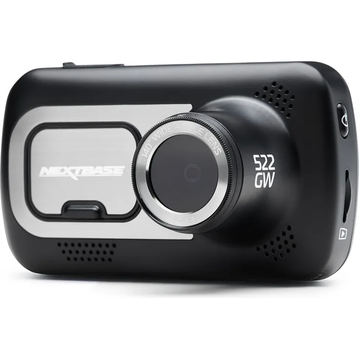 Nextbase 522GW Dash Cam (Full HD+ (1440p/30 fps) mit F1.3, 3 Zoll HD-IPS Touch-Display, 140 Grad Weitwinkel-Sichtfeld, 10x GPS-Modul, QuickLink Wi-Fi, Bluetooth 4.2, Click+Go Pro Car-Mount, hoch präziser G-Sensor)