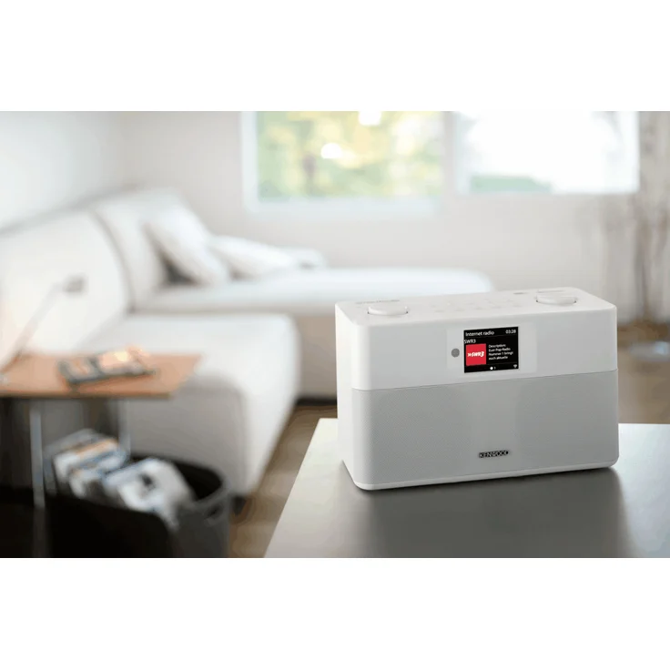 Kenwood CR-ST100S-W Internetradio mit Bluetooth, WLAN, Wecker, TFT-Display, Spotify Connect, weiß – Bild 8