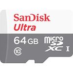 SanDisk Ultra 64GB Android microSDXC Speicherkarte + SD-Adapter bis zu 80 MB-Sek, Class 10 - Preisvergleich