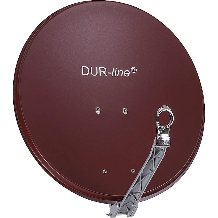 DUR-line Select 60/65cm Satellitenschüssel Alu ziegelrot – Bild 1