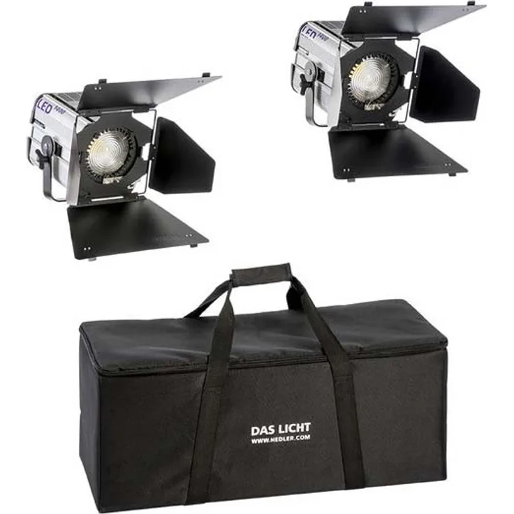 HEDLER Profilux LED 1400 Twin Kit (fokusierbar, dimmbar)