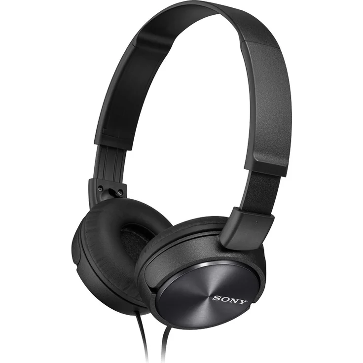Sony MDR-ZX310W On-Ear-Kopfhörer, schwarz – Bild 1