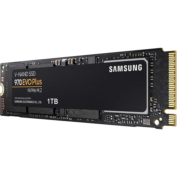 Samsung 970 EVO Plus MZ-V7S1T0BW - Solid-State-Disk - verschlüsselt - 1 TB - intern - M.2 2280 - PCI Express 3.0 x4 (NVMe) - Puffer: 1 GB - 256-Bit-AES - TCG Opal Encryption (MZ-V7S1T0BW)