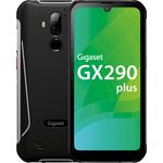 Gigaset GX290 Plus Smartphone 15,49cm (6,1 Zoll) Farbdisplay, 64GB interner Speicher, 4GB RAM, Dual-SIM, Android 10, Titanium Gray
