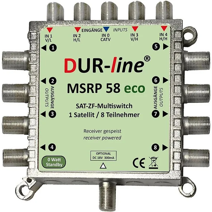DUR-line MSRP 58 eco Multischalter ohne Netzteil