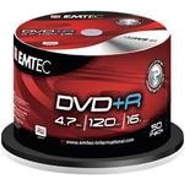 Emtec DVD+R 4.7GB, 50er-Pack