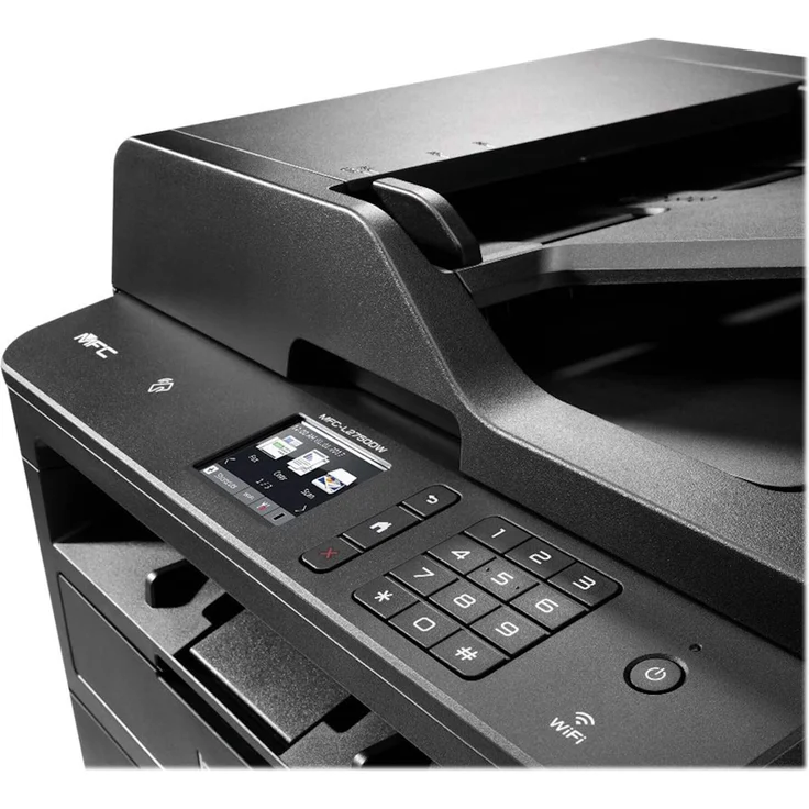 Brother MFC-L2750DW Kompaktes 4-in-1 S-W-Multifunktionsgerät (34 Seiten-Min.Drucken, Scannen, Kopieren, Faxen, A4, echte 1.200x1.200 dpi, Vollduplex, 250 Blatt Papierkassette, USB 2.0) (MFCL2750DWG1) – Bild 3