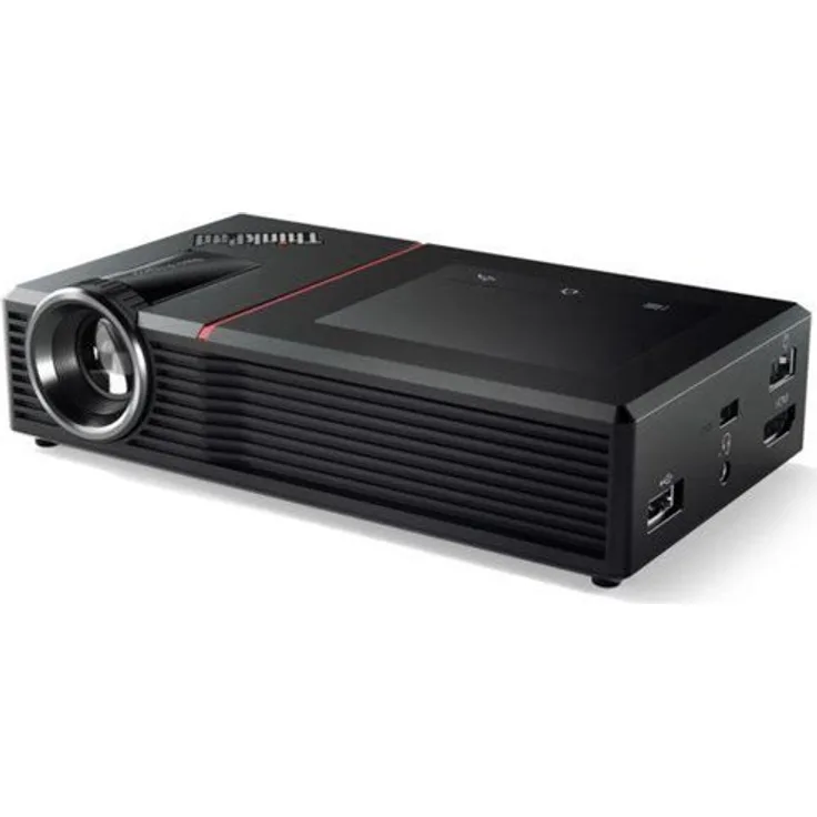Lenovo ThinkPad Stack Mini-Beamer, DLP, WXGA (1280 x 720), 150 ANSI-Lumen, Bilderverhältnis 16:9, schwarz