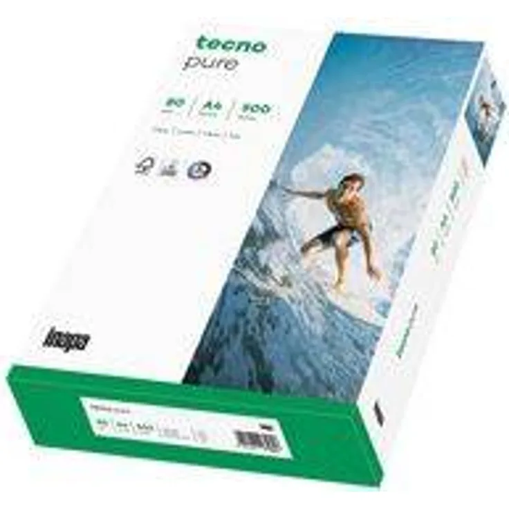 tecno Multifunktionspapier pure, DIN A4, 80 g-qm, weiß
