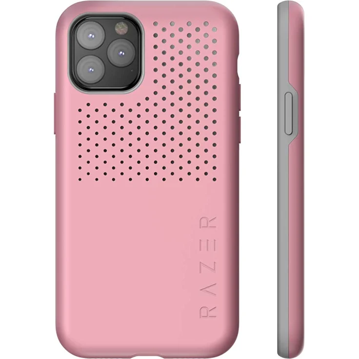 Razer Arctech Pro Quartz - für Apple iPhone 11 Pro (Schutzhülle mit Thermaphene Perfürmance Technologie, zertifizierter Schutz bei Stürzen, verbesserte Smartphone Kühlung), Rosa