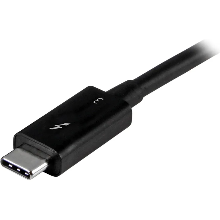 StarTech.com 0.5M THUNDERBOLT 3 CABLE StarTech.com 50cm Thunderbolt 3 (20Gbit/s) USB-C Kabel - Thunderbolt, USB und DisplayPort kompatibel (TBLT34MM50CM)
