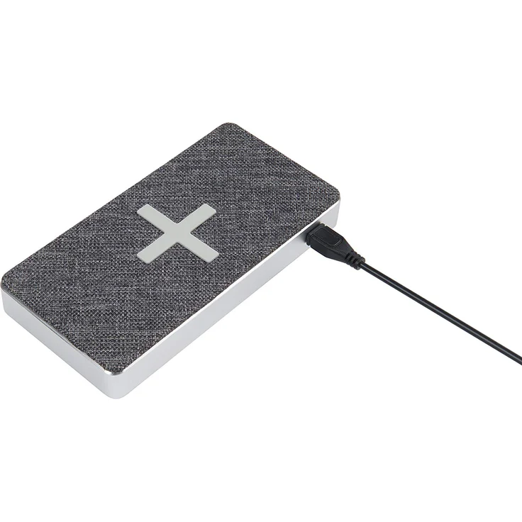 Xtorm XW300 Power Bank Wireless 8000 (QI) - Wave Grau – Bild 2