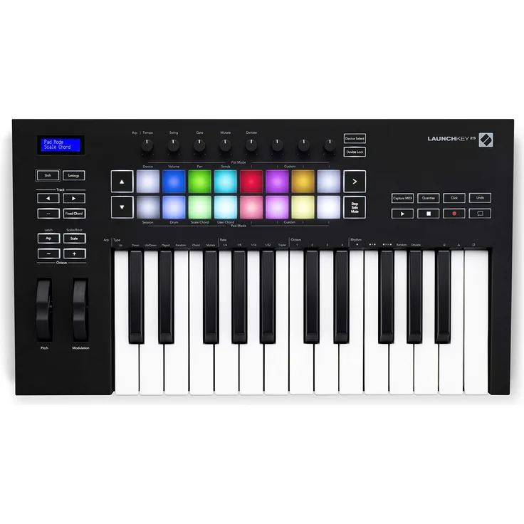 Novation Launchkey 25 (MK3) MIDI Keyboard-Controller für Ableton
