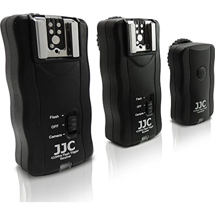 JJC 40249 – Fernbedienung kabellos für Flash