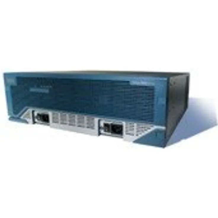 Cisco 3845 - Kabelrouter (Gigabit Ethernet, 10-100-1000Base-T(X), 10,100,1000 Mbit-s, 128-bit AES,192-bit AES,256-bit AES,3DES,des, Cisco IOS, 64 MB)