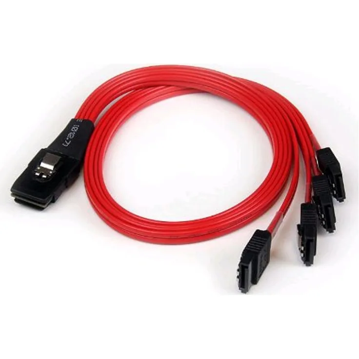 StarTech.com SFF-8087 auf 4x SATA Kabel 50 cm - Internes Mini SAS auf Serial-ATA Reverse Multilane Kabel - SFF 8087 36-Pin - S-ATA 7-Pin