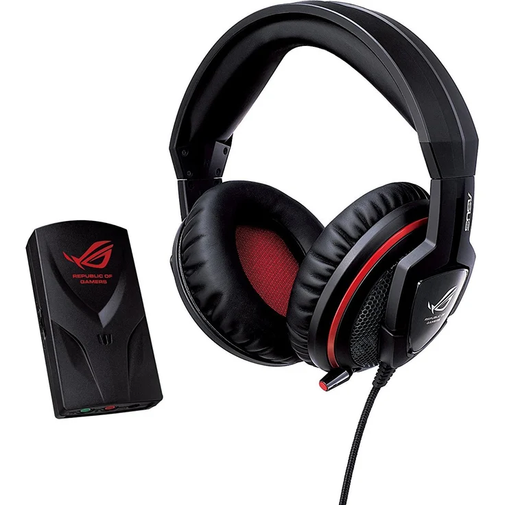 Asus ROG Orion PRO Gaming Headset (50mm Neodym-Magnet-Treiber, versenkbares Mikrofon, USB Virtual 7.1) – Bild 1