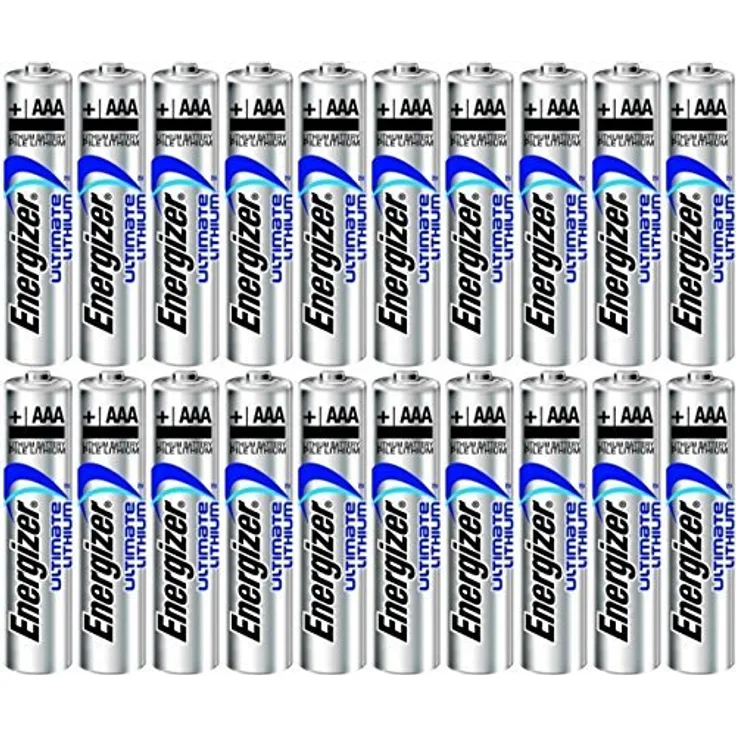 Energizer Ultimate Lithium AAA Size Batteries - 20 Pack, Model: EN-L92-20PK, Gadget & Electronics Store